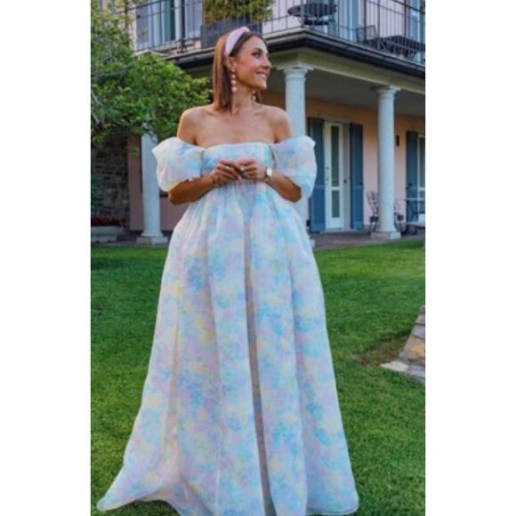 Selkie Sweetcorn Puff Pastel Gown Dress - Picture 7 of 9